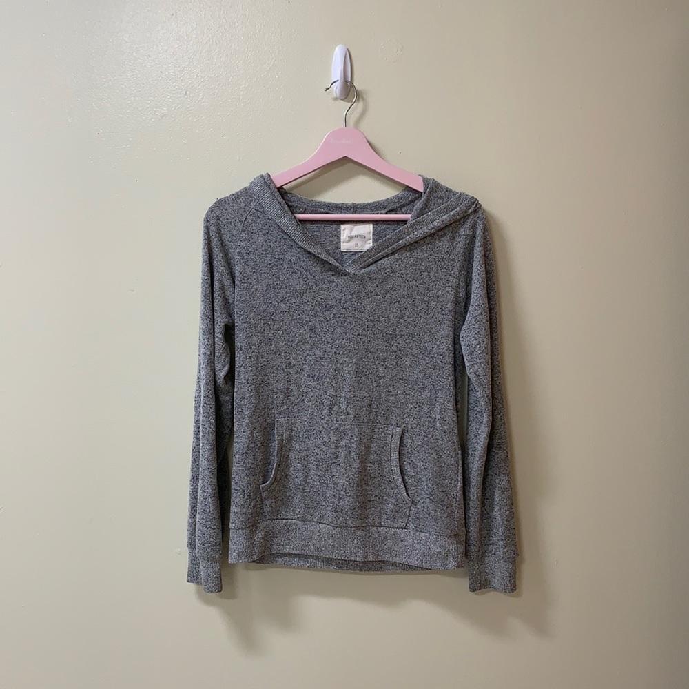 Grey light hoodie
